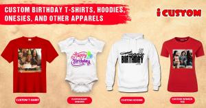 Custom Birthday Apparels