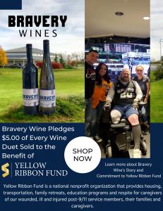 Yellow Ribbon Fund Partnering With Bravery Wines To Raise Funds For Essential Programs