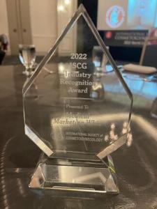 2022 ISCG Industry Recognition Award