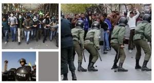 In several cities, regime repressive forces threatened and arrested protesters, especially women, beat elderly pensioners with batons, and took them away in vans. The demonstrators shouted that the era of bullying was over.
