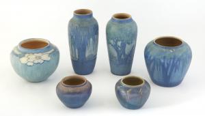 Fans and collectors of Newcomb Pottery Are in luck: the auction features six matte glazed examples.