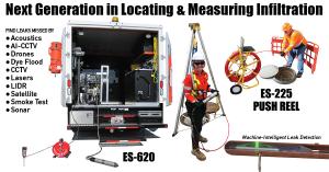 With Legacy Acoustic and CCTV Cameras missing 80-100% of infiltration, Electro Scan's pinpoint location accuracy and ability to measure sources of infiltration in Gallons per Minute represents a breakthrough in pipeline condition assessment.