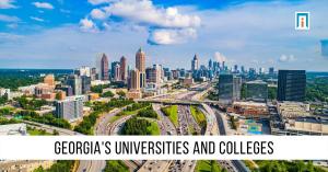 Atlanta, Georgia, skyline, college, image