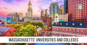 Boston, Massachusetts, skyline, colleges. image