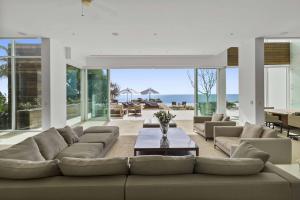 Living Room Beachfront Villa