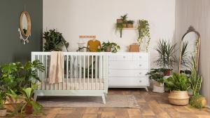 dadada Baby New Soho Crib Collection Sage Color