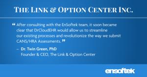 Quote from Dr. Twin Green, The Link & Option Center
