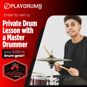 Enter to Win a Drum Lesson with a Master