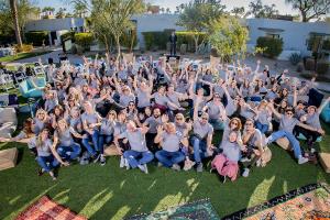 InVision employees group photo