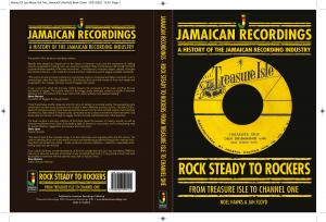 Jamaican Recordings - Book Two Outer Cover