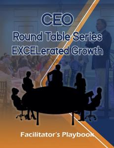 Mark Lewis leads a virtual CEO Roundtable 10-month Course