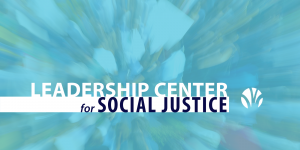 Logo for the Leadership Center for Social Justice