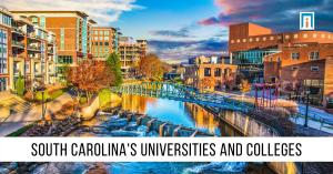 Greenville, South Carolina, skyline, colleges, image