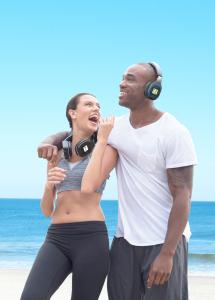 AUDEA Patented Autonomous Smart Headphones are sight free and touch free so they are perfect for active people