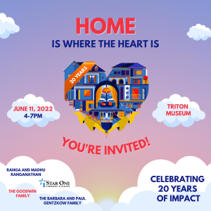 Invitation to LSA's Home is Where the Heart is, Celebrating 20 Years of Impact