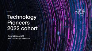 WEF Technology Pioneers 22