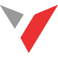 Red and grey logo shaped as a "V" and then "Vonahi Security" in capital letters below.