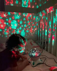 Moredig Baby Night Light Projector