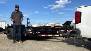 Marine veteran Jesus Toro of Toro Honey Company in Madera, California, used a 2021 Farmer Veteran Fellowship Fund award supported by Farm Credit West to purchase a trailer to transport his hives and beekeeping equipment.