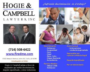 Sexual Harassment at Work Attorneys Hogie & Campbell Employment Lawyers