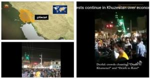Regime authorities have reacted harshly by dispatching security and anti-riot units to the streets and disrupting internet access in various cities. Protesters in Dezful were seen chanting: “Death to Khamenei!,” “Death to Raisi!,”.Watch the clip.