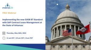 InvenioLSI and State of Arkansas to Host Webinar on GASB 87 Compliance Success
