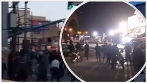 People gathered in the streets in the city of Nahavand, western Iran, chanting anti-regime slogans, despite the heavy presence of anti-riot units. In recent days, the people have shown great resistance to the regime’s repressive forces.