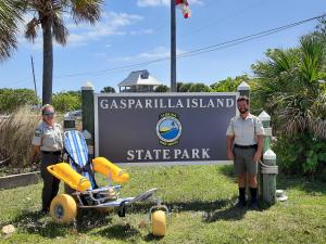 10 Mobility Assistive Floating Devices Provided to State Parks