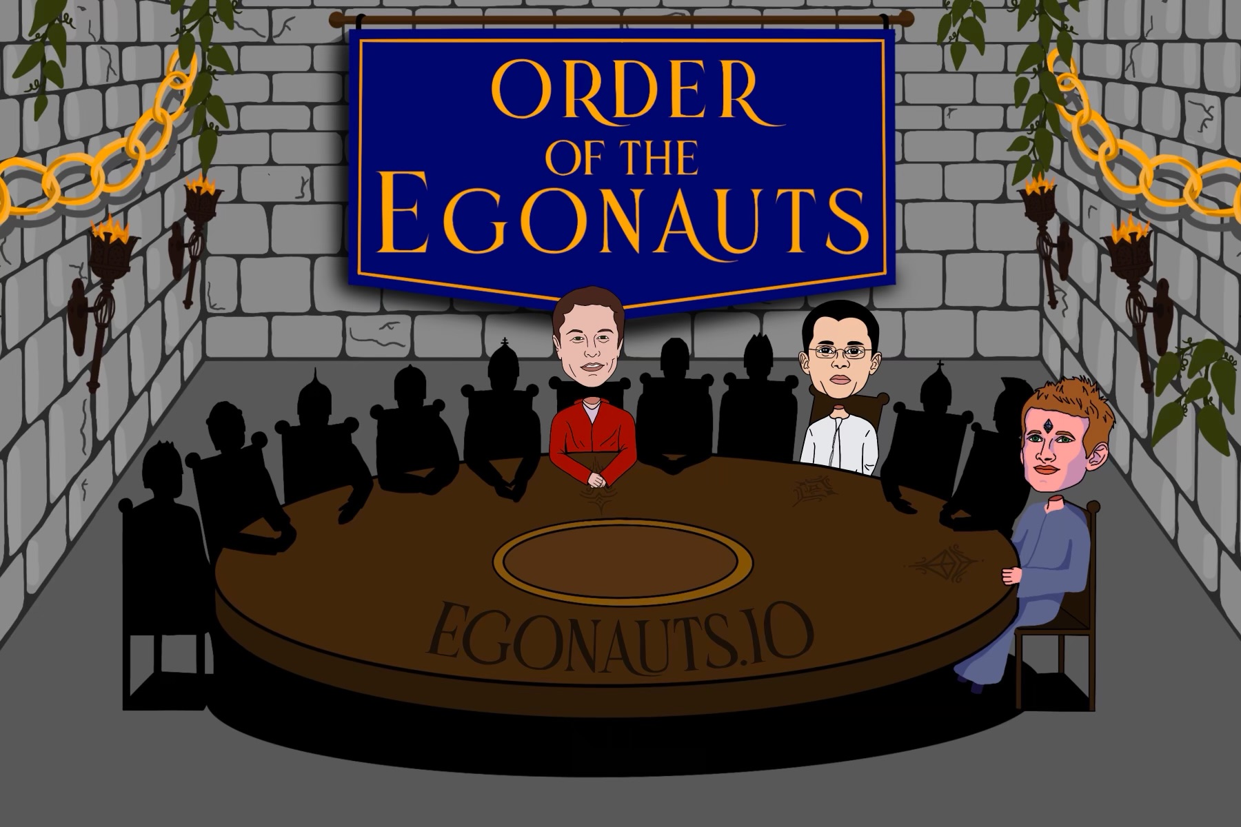 Order of the Egonauts Round Table fills its 3rd seat of 12 paying tribute to the heroes of cryptocurrency
