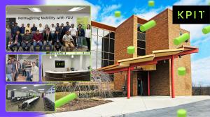 Glimpses from the new KPIT Software Excellence Center in Novi, Michigan, and excited team members at the center