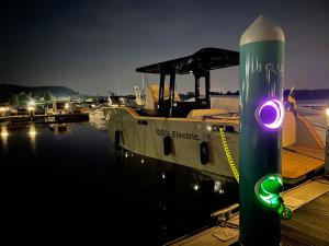 Ricarica notturna con l'Aqua 22e al Lago Maggiore