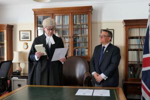 Judge Malcolm Simmons appointed to senior overseas judicial post