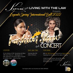 Living With The Law And Kapture Combine To Present International Fashion Show & Concert To Help Raise Funds For Ukraine