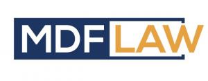 Logo for MDF Law firm