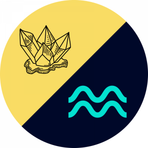 Aames-Alto Defi Protocol and Rebase Logo