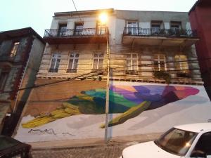 Daniel Marceli’s mural for The Outlaw Ocean Mural Project is called “La Yene De Renato,” and can be found in Valparaíso, Chile.
