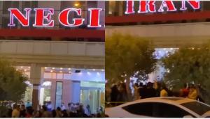 Angry protesters were chanting slogans against the regime and the corrupt contractor responsible for the faulty construction project that led to the tower crumbling down, leaving at least 19 people killed, 37 injured, and dozens still feared missing.