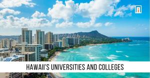 Waikiki Beach, Hawaii, city, colleges, image