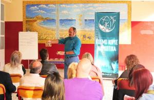 Foundation for a Drug-Free World chapter in Athens, Greece, shows parents how easy it is to talk to their teenage kids about drugs with the help of the Foundation’s Truth About Drugs materials.