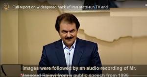  In January, a major disruption took place at more than a dozen state-run TV and radio stations, in which footage of Massoud and Maryam Rajavi was aired along with audio slogans of “Death to Khamenei!” and “Viva Rajavi!”