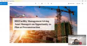 BIM Facility Management Giving Asset Managers an Opportunity to Plan at Preconstruction
