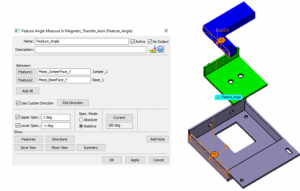Use Feature Angle Measure to Determine the Expected Angle of Components after Building