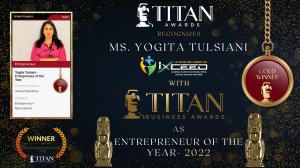 Yogita Tulsiani Secures a Victory in the 2022 TITAN Business Awards