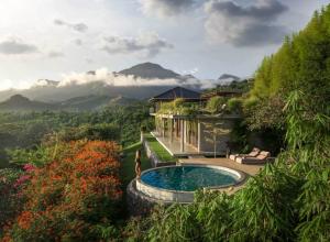 Nestled nearby the majestic Menjangen Mountains in Northwest Bali, incredible family-run villas with breathtaking views await visitors looking for a nature escape.  Photo Credit  @sumberkimahill