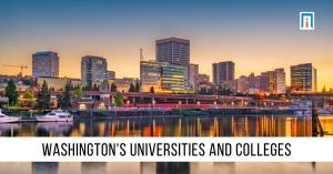 Tacoma, Washington, skyline, colleges, image