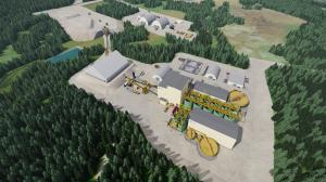 Facilities planned by Marathon for the Valentine Gold Project