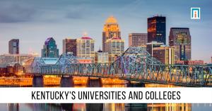 Louisville, Kentucky, skyline, colleges, image