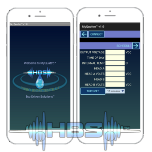 Monitor your algae management systems from our free application: MyQuattro™