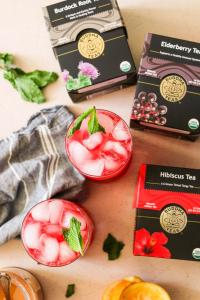 Buddha Teas' Iced Tea is refreshing in summer time