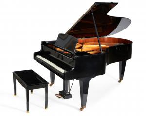 Bosendorfer ebonized 7-foot baby grand piano (est. $6,000-$8,000).